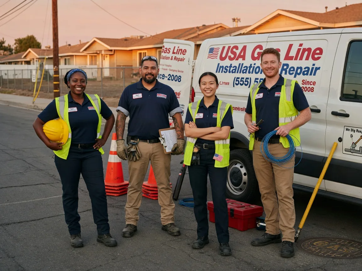 Gas Line Installation company in North Robinson, OH